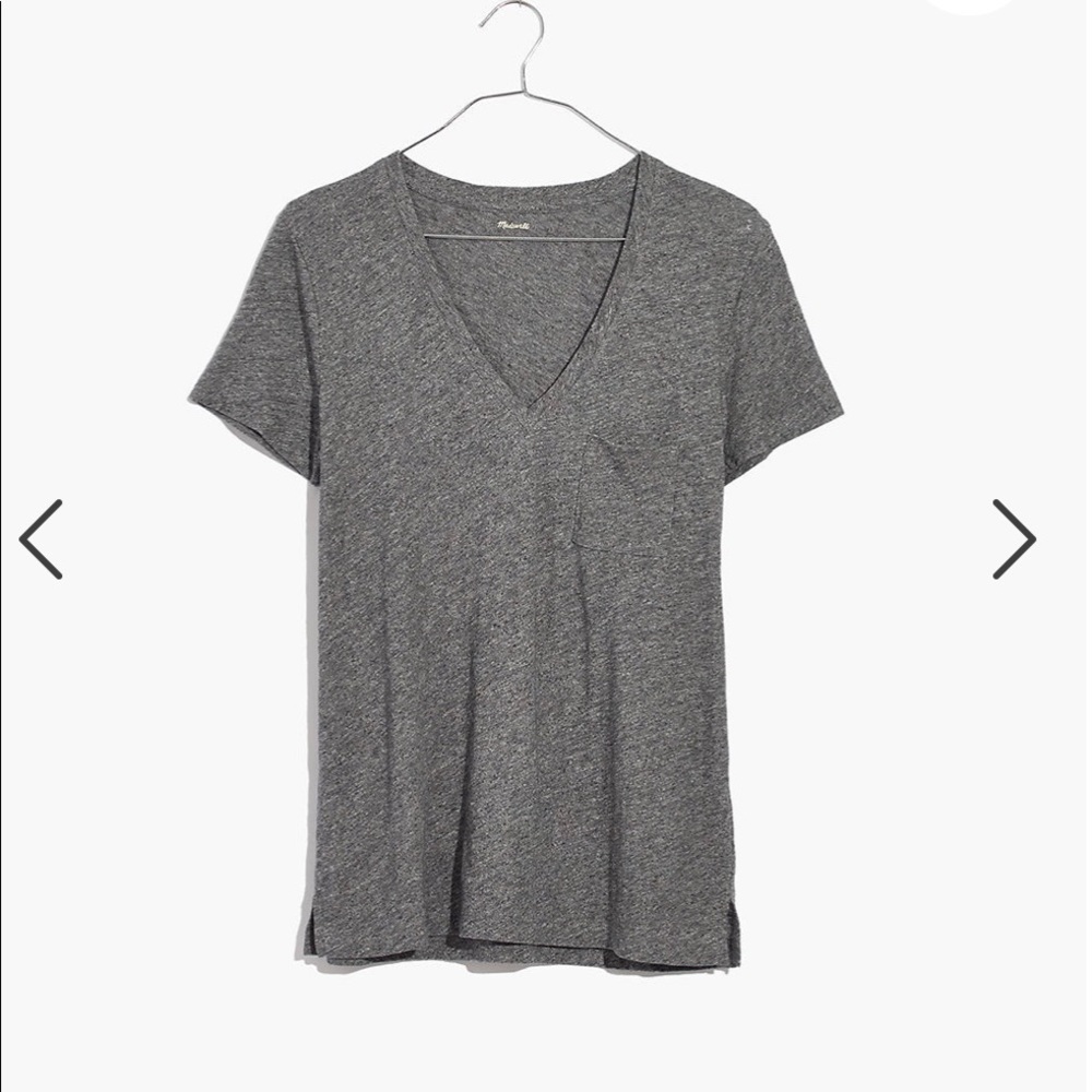 MADEWELL V-Neck Cotton Tee